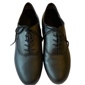 Capezio Oxford Style Overture Shoe With Attached Toe and Heel Taps Men’s Size 10